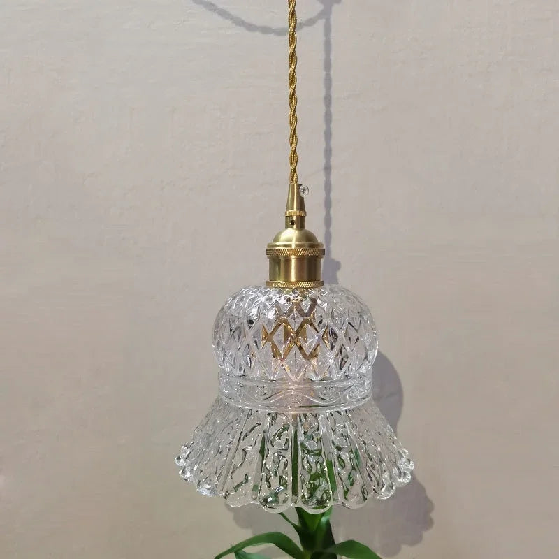 suspension en verre transparent pour éclairage moderne et élégant - vue 4 sur 9