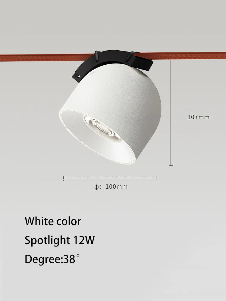 lustre moderne simple led avec bande conductrice lumineuse - vue 15 sur 27