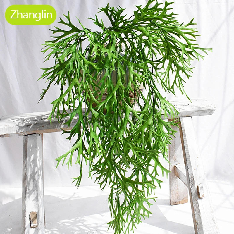plantes succulentes artificielles pour décoration murale festive - vue 1 sur 9