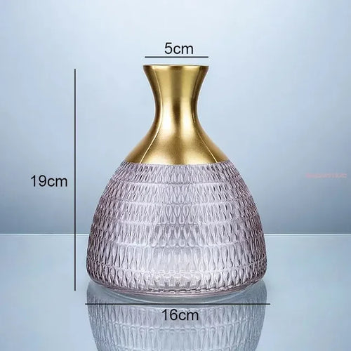 vase en verre décoratif pour arrangements floraux modernes - vue 14 sur 16