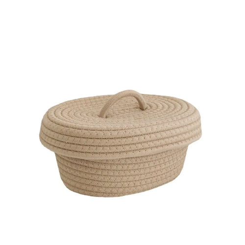 paniers de rangement multifonctionnels tissés à la main - vue 13 sur 12