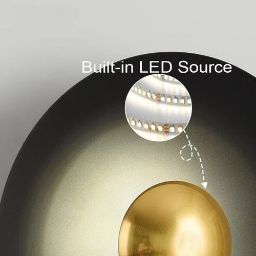 Applique circulaire nordique à LED - vue 7 sur 11