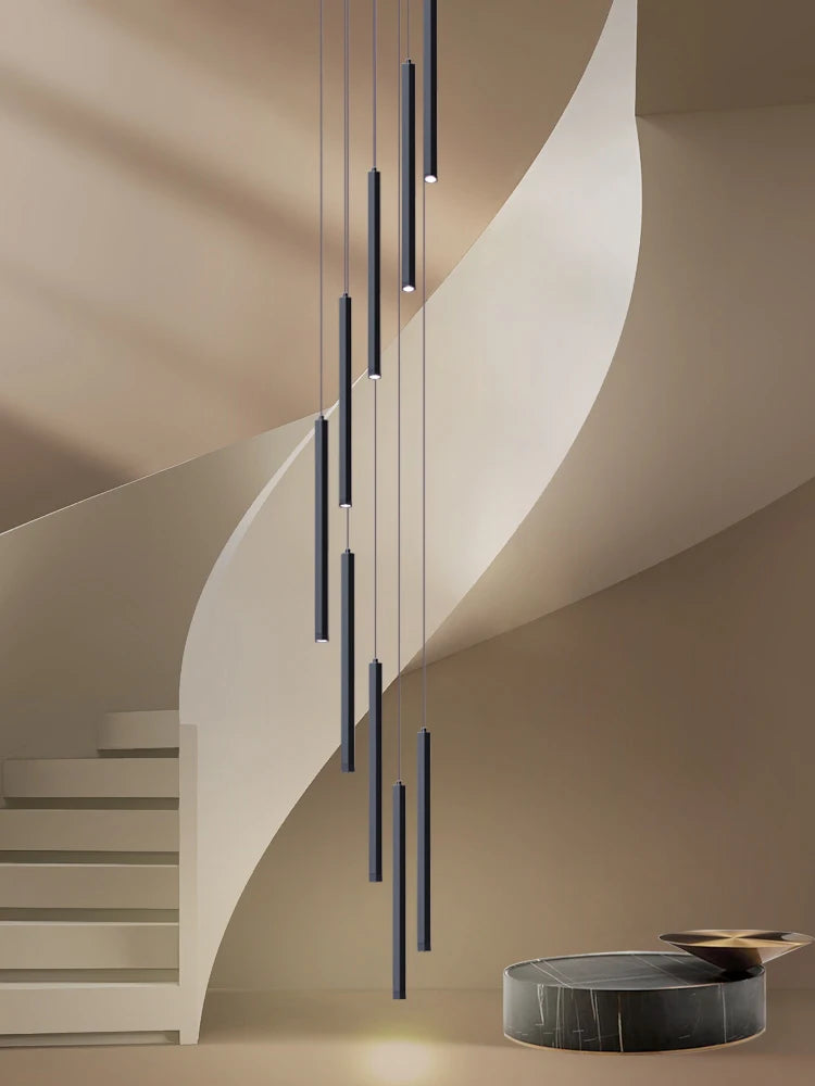 lustre suspendu pour éclairage décoratif moderne élégant - vue 3 sur 17