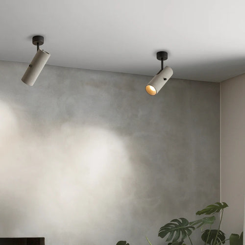 applique murale rotative en ciment style industriel pour intérieur - vue 6 sur 8