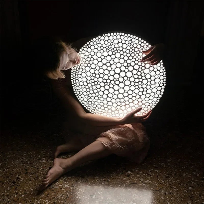 suspension calipso led design italien éclairage intérieur minimaliste - vue 6 sur 8