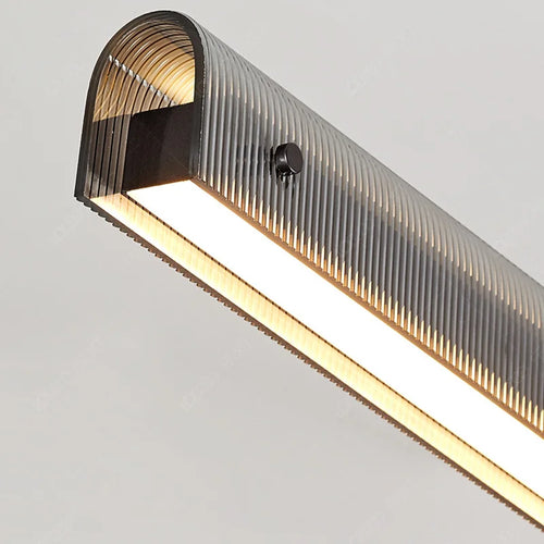 lampes suspendues led en acrylique 3 gradations style minimaliste hauteur réglable - vue 6 sur 8