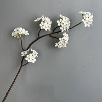 fleurs artificielles en soie pour décoration douce et élégante