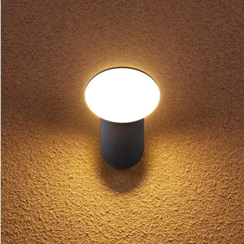 applique murale extérieure étanche avec éclairage led moderne - vue 2 sur 7