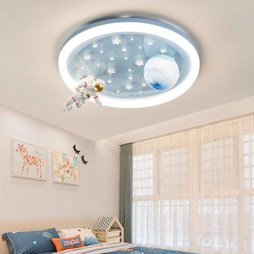 plafonnier mignon pour chambre enfant licorne astronaute décoratif - vue 4 sur 9