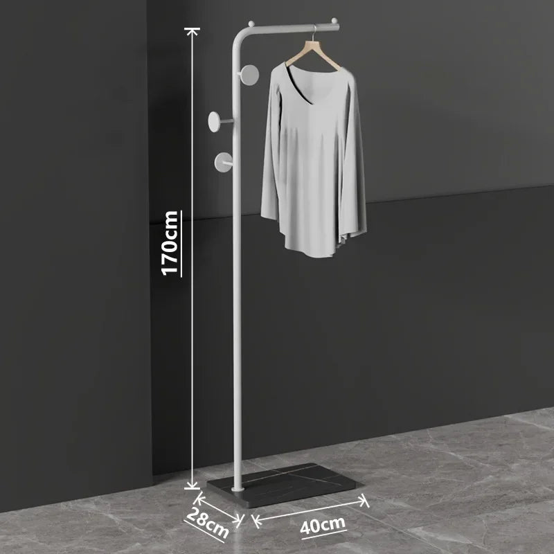 porte-vêtements nordique léger et moderne pour rangement élégant - vue 13 sur 41
