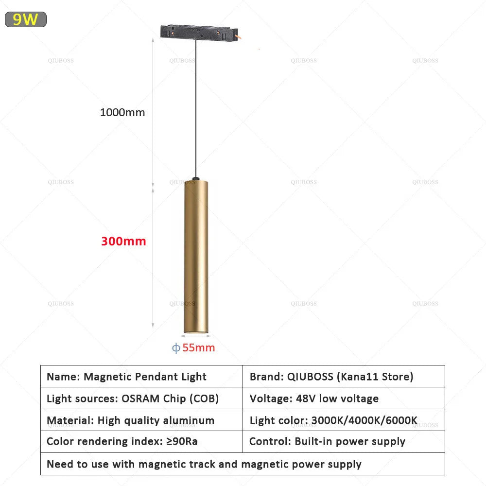 spot led magnétique pour éclairage intérieur moderne - vue 20 sur 28