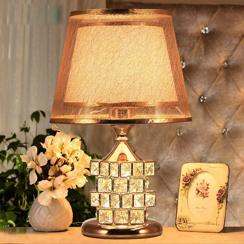 lampe de table en cristal moderne pour décoration intérieure luxe - vue 5 sur 10