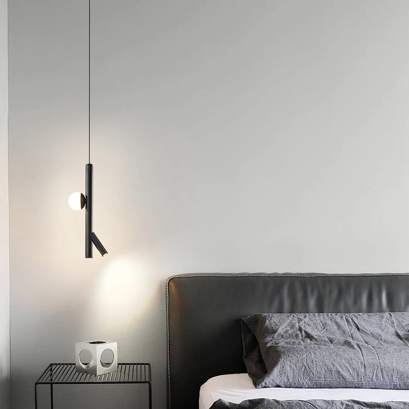 suspension nordique moderne pour éclairage intérieur design élégant - vue 5 sur 8