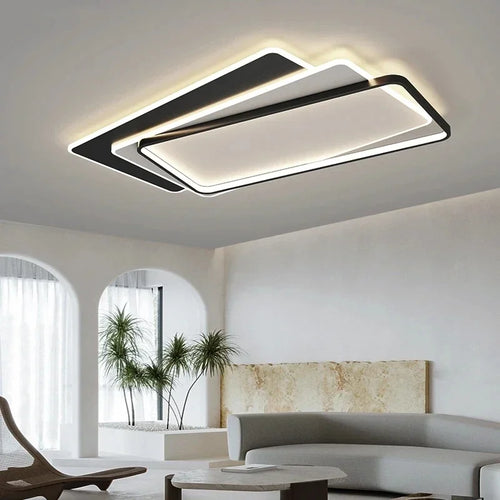 plafonnier led suspendu design moderne luminaire décoratif d'intérieur - vue 3 sur 15