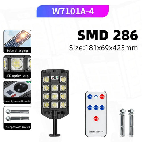 20000W Split Solar Street Light Outdoor Aluminum Solar Street Light Garden Sunlight House Remote Control Waterproof Wall Lamp - vue 36 sur 41