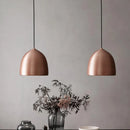 Lustre créatif nordique Restaurant lampes suspendues Post-moderne LED E27 Bar chambre blanc noir Rose or décoration lumières