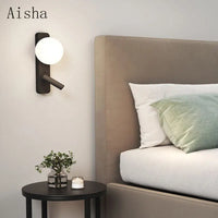 applique murale led décorative design lune nordique intérieur