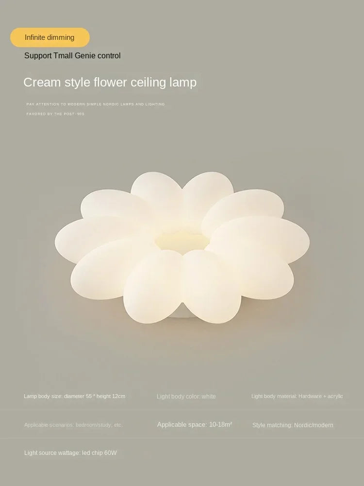 lustre créatif à pétales pour une ambiance chaleureuse et apaisante - vue 13 sur 24