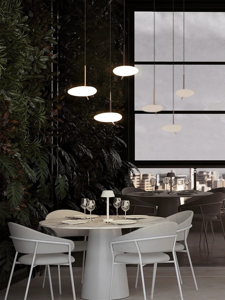 lustre design nordique haut de gamme tactile pour restaurant - vue 3 sur 8
