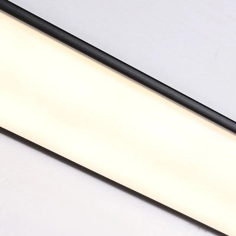 applique murale miroir en aluminium ligne simple - vue 6 sur 10