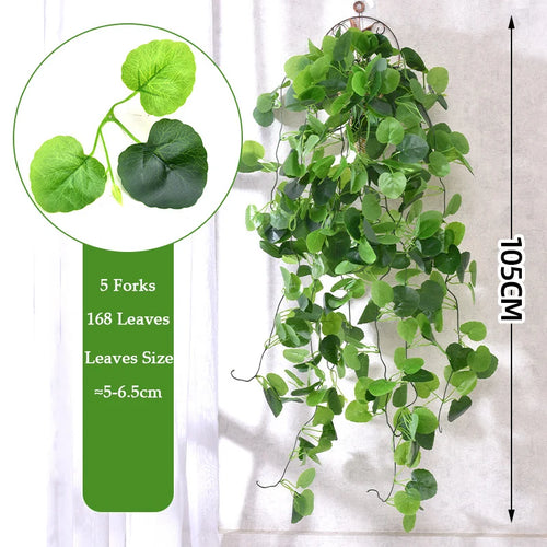 plantes artificielles à suspendre pour décoration intérieure et extérieure - vue 12 sur 14