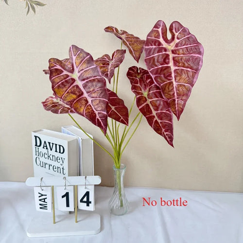 plante artificielle à 9 têtes pour décoration intérieure et extérieure - vue 9 sur 11