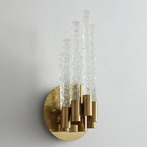 applique murale en cristal éclairage de luxe pour intérieur - vue 4 sur 8