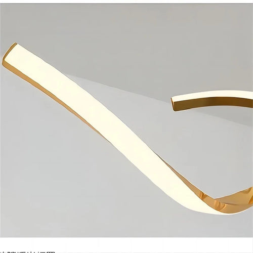 lustre de luxe moderne créatif design minimaliste épuré pour bar - vue 6 sur 10