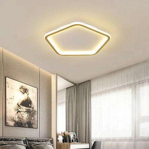 lustre moderne à leds pour décoration intérieure lumineuse - vue 3 sur 14
