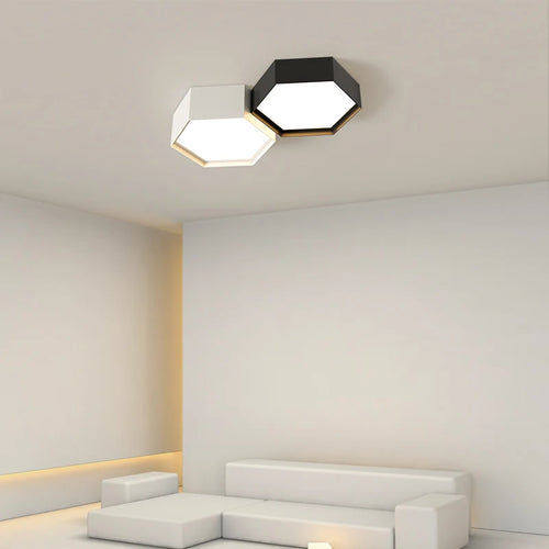 plafonniers modernes simples créatifs minimalistes - vue 4 sur 10