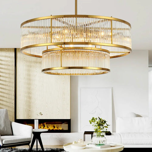 lustre de luxe à led pour un éclairage raffiné - vue 5 sur 13