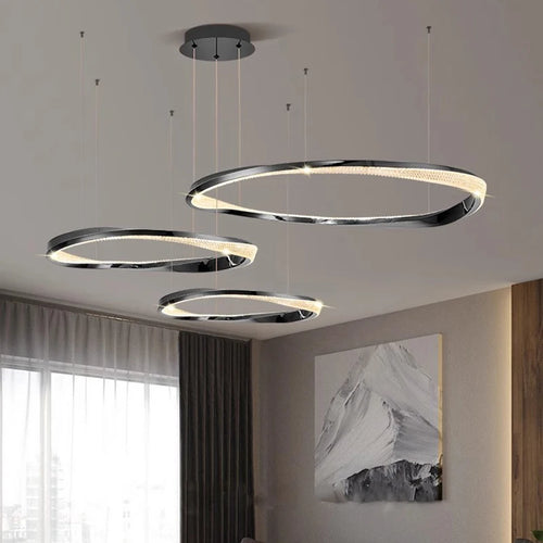 lustre nordique suspension éclairage intérieur - vue 4 sur 9