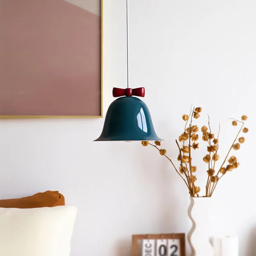 suspension modernes en forme de cloche avec nœud décoratif - vue 3 sur 20