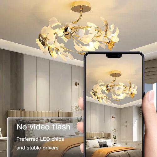 lustre moderne design nordique pour intérieur suspendu au plafond - vue 3 sur 24