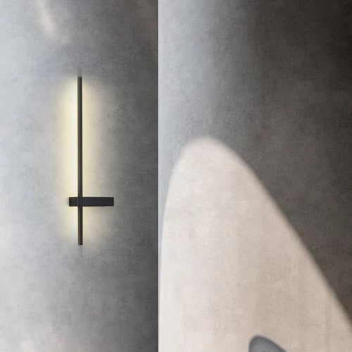 applique murale led minimaliste en aluminium pour éclairage intérieur - vue 5 sur 18