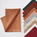 Serviette de table coton lot 24 style mediterraneen