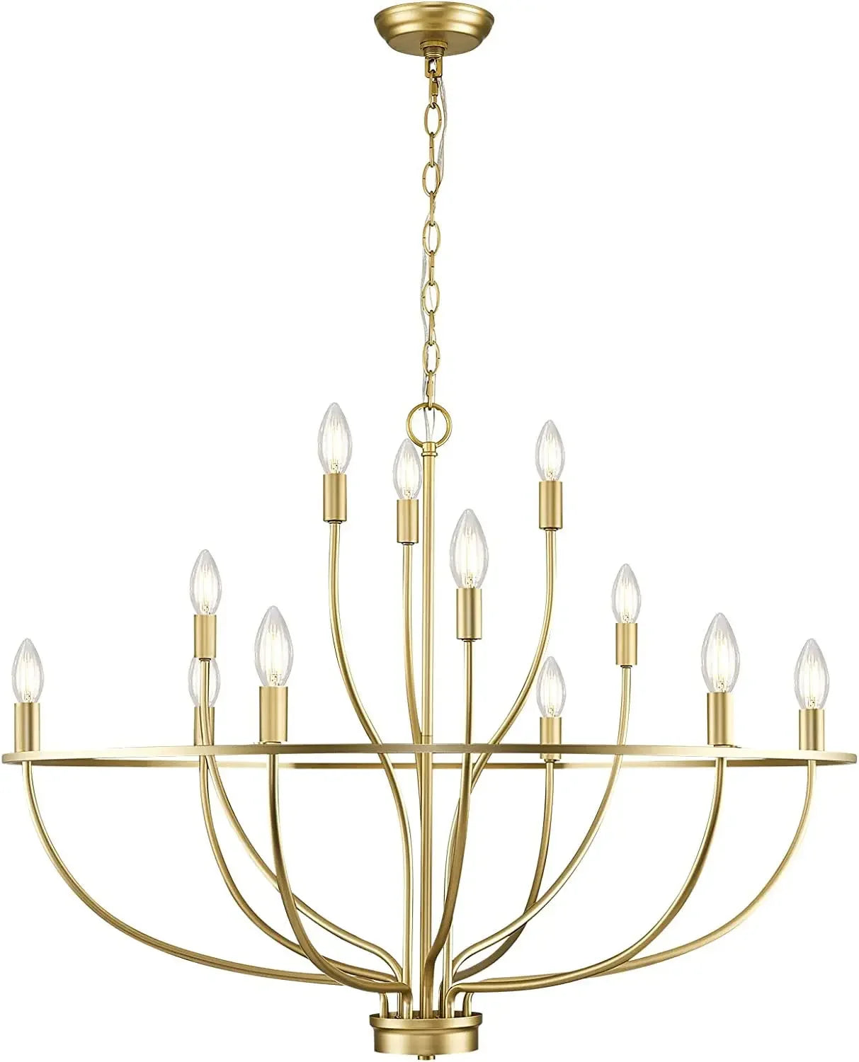lustre suspension rétro led industriel anneau lumineux decorfixtures - vue 8 sur 12