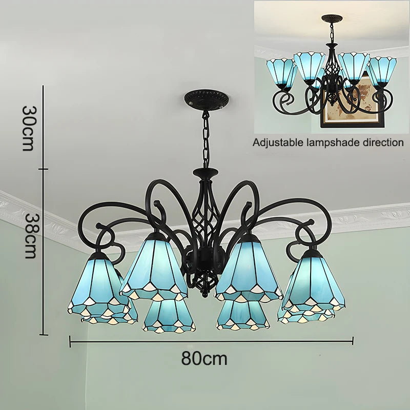 lustre suspendu créatif luxe pour bar club salon et hall - vue 8 sur 12