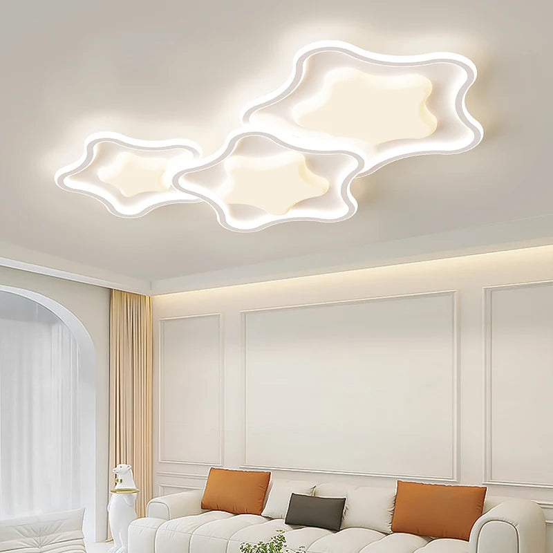 plafonnier led étoile moderne pour décoration intérieure élégante - vue 3 sur 17