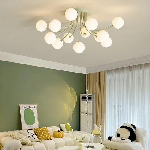 plafonnier led moderne romantique pour décoration intérieure - vue 2 sur 13