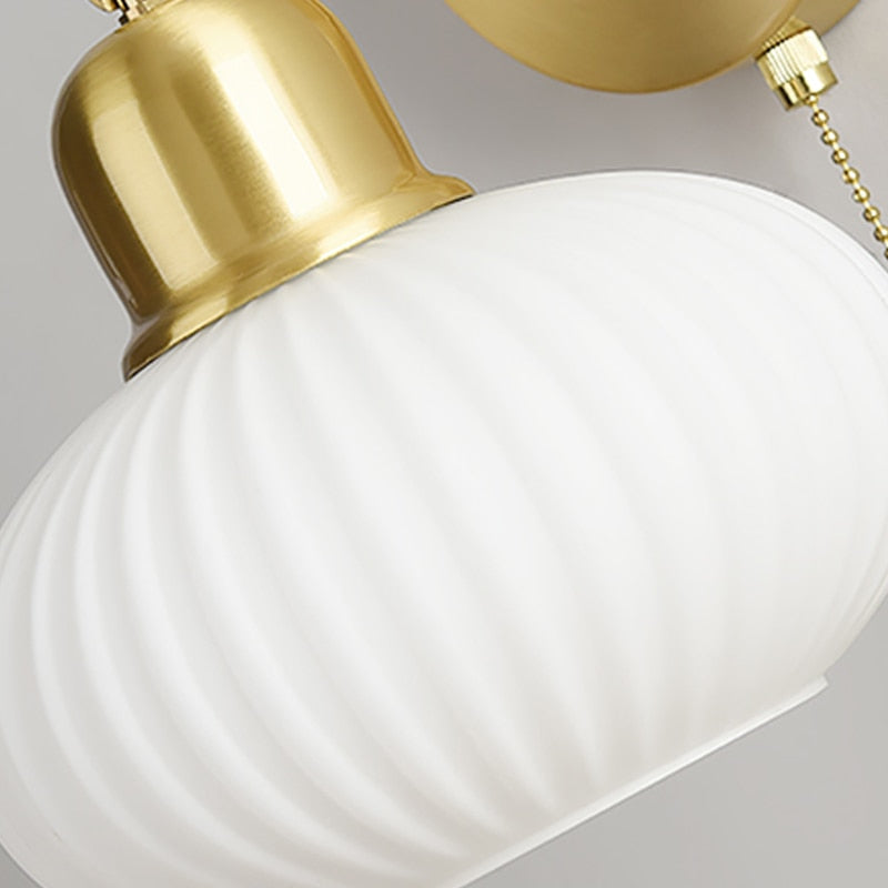 Applique murale LED avec abat-jour blanc Japan - vue 6 sur 7