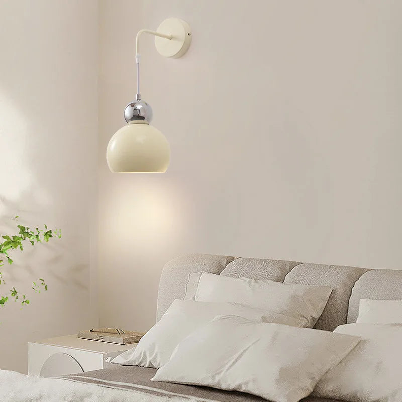 Nordique LED Suspension Plafonnier Crème Vent Gourde Lampe Pour Salon Chambre Étude Salle À Manger Décoration De La Maison Luminaires - vue 4 sur 12