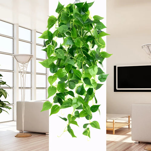 plantes artificielles à suspendre pour décoration intérieure et extérieure - vue 5 sur 14
