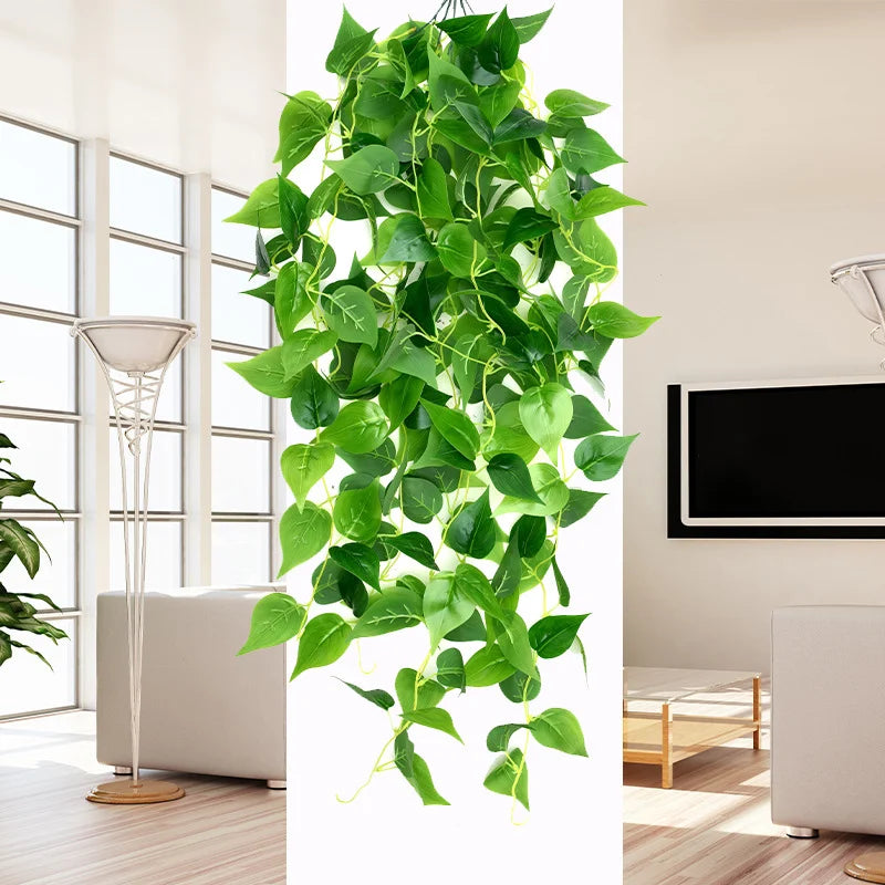 plantes artificielles à suspendre pour décoration intérieure et extérieure - vue 4 sur 14