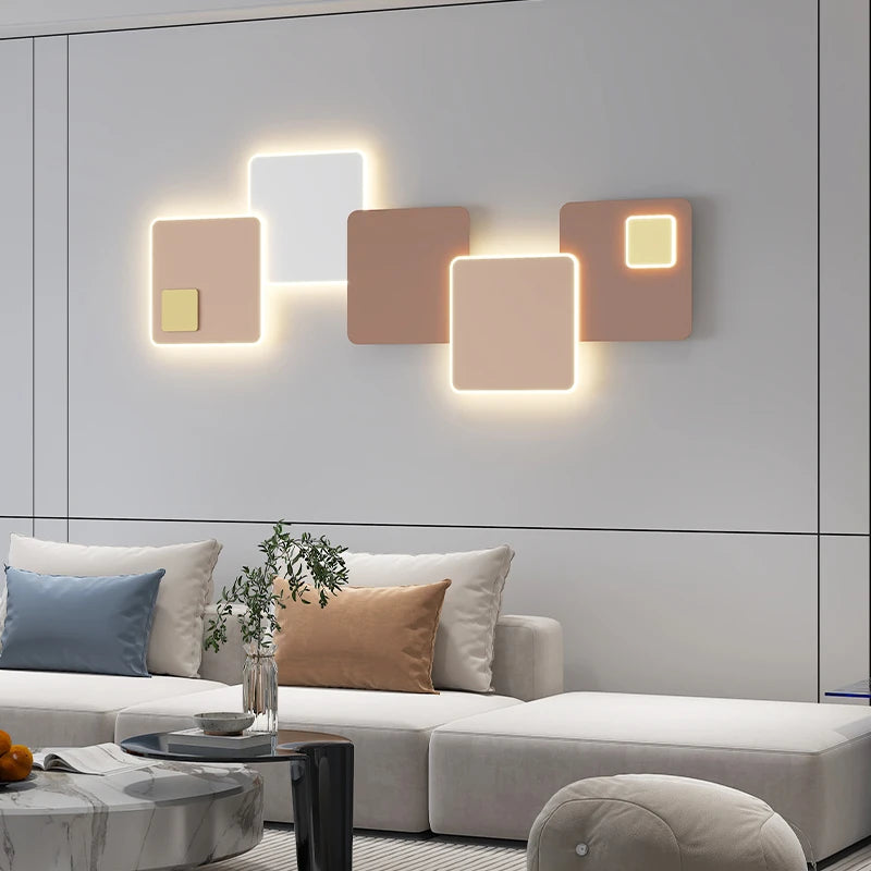 applique murale led moderne design créatif pour ambiance décorative - vue 5 sur 8