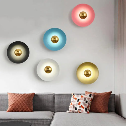 applique murale artistique ronde pour décoration intérieure - vue 2 sur 11