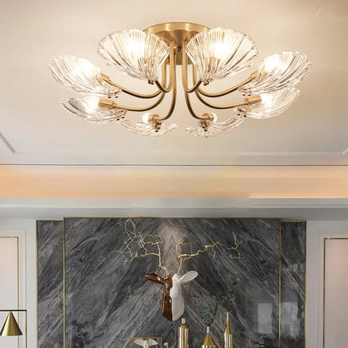 lustres en cuivre modernes pour un éclairage intérieur élégant - vue 7 sur 10