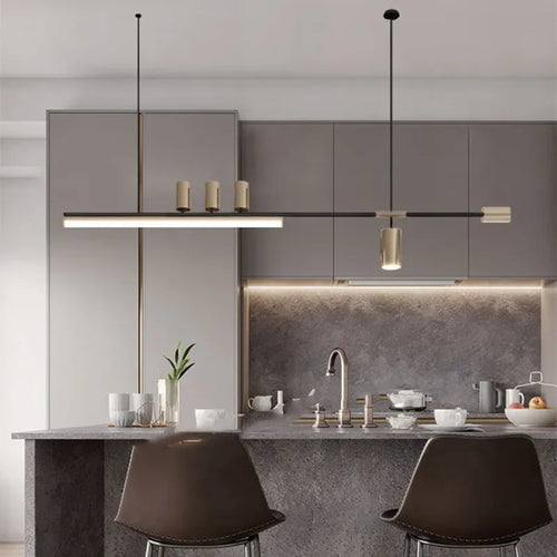 suspension led style nordique idéales pour table alimentaire - vue 5 sur 6