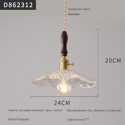 suspension moderne en laiton et verre pour intérieur - vue 12 sur 30
