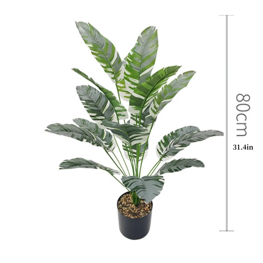 plante artificielle palmier plantain pour décoration intérieure et extérieure - vue 26 sur 27